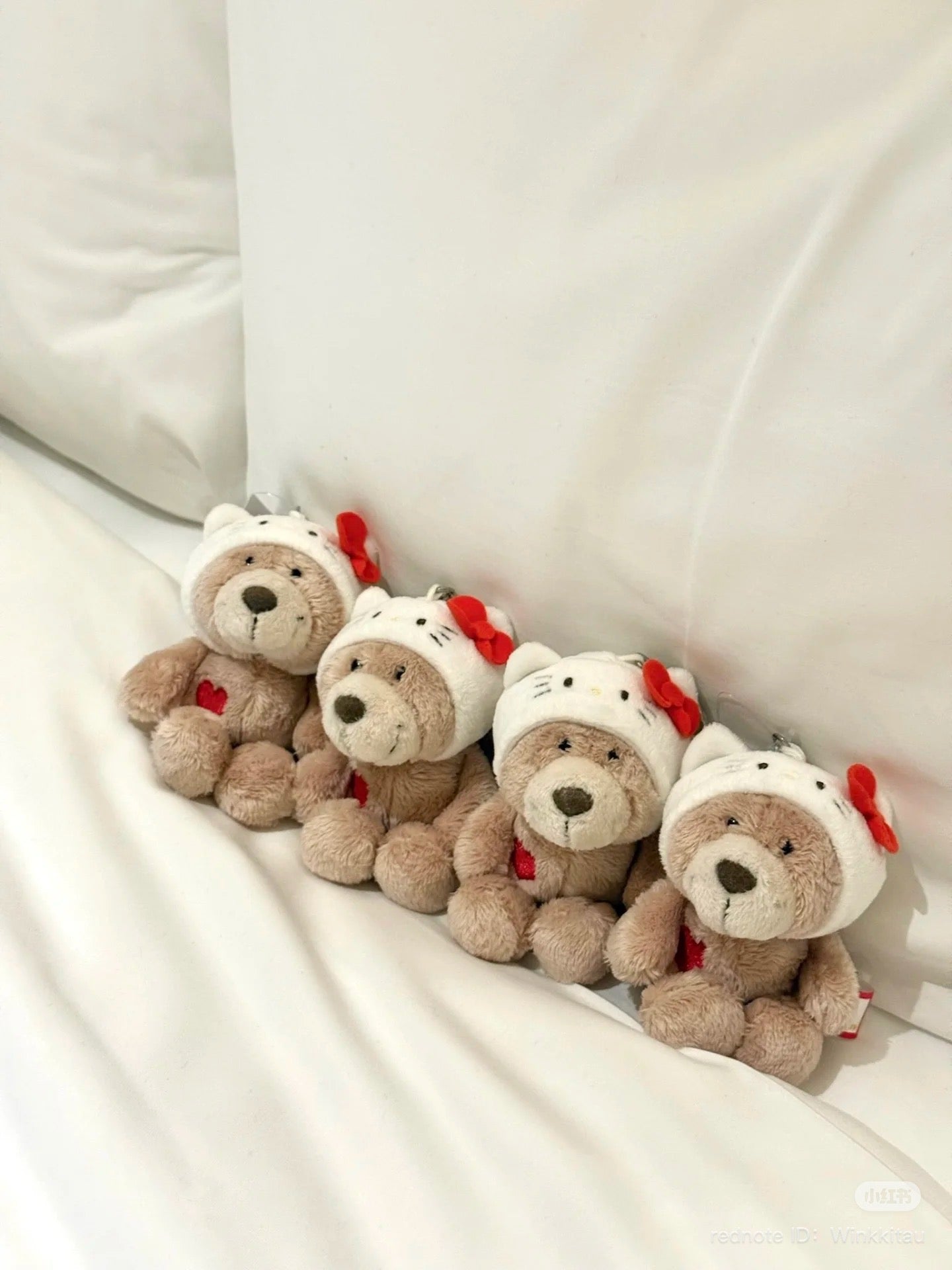 NICI|Sanrio Characters Mascot Holder /Plush Keychain|80 x 50 x 100 mmapprox.