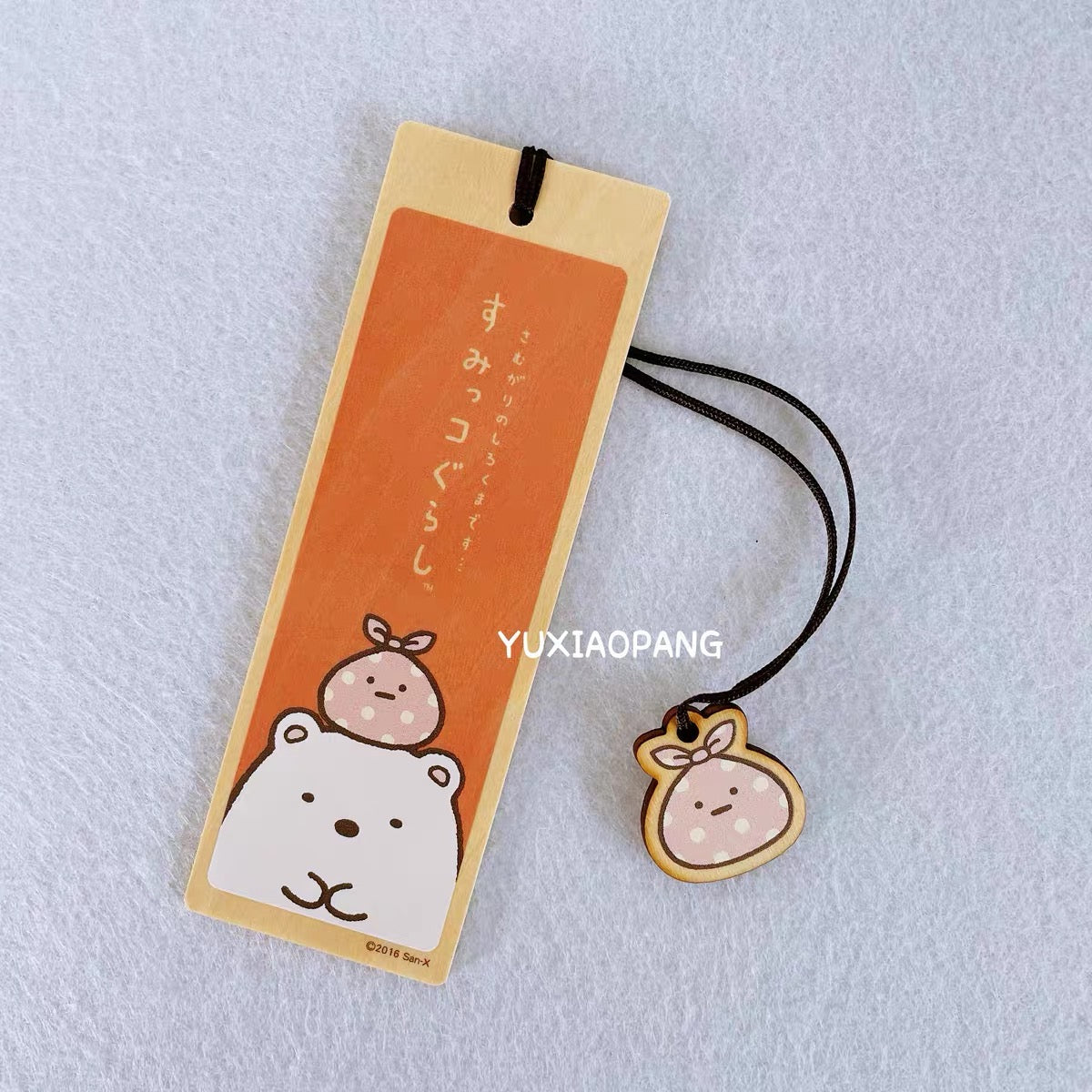 Sumikko gurashi|Character Bookmark Wooden|H118 x W40 x D1.6mm approx.