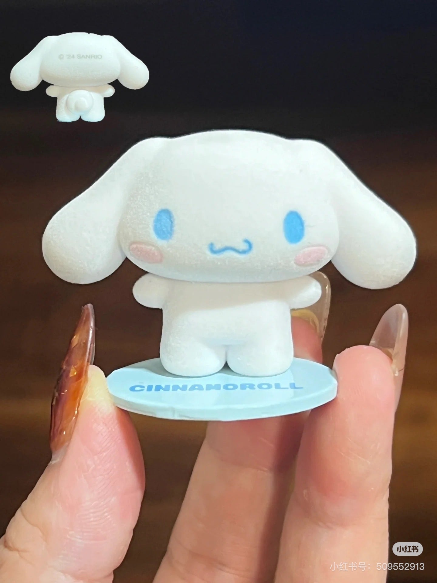 Sanrio|Secret Mascot - Pitatto Friends Photo Blind Box多巴胺格纹系列可爱角色磁吸植绒盲盒/全8种|1枚入