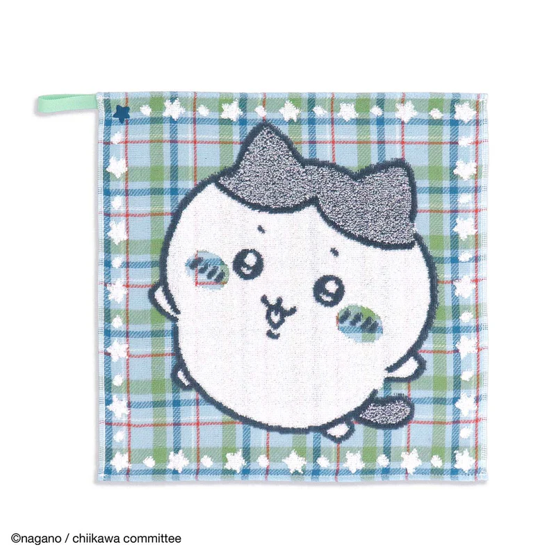 Chiikawa 吉伊卡哇|可挂洗脸毛巾/小方巾|約H340 x W340mm