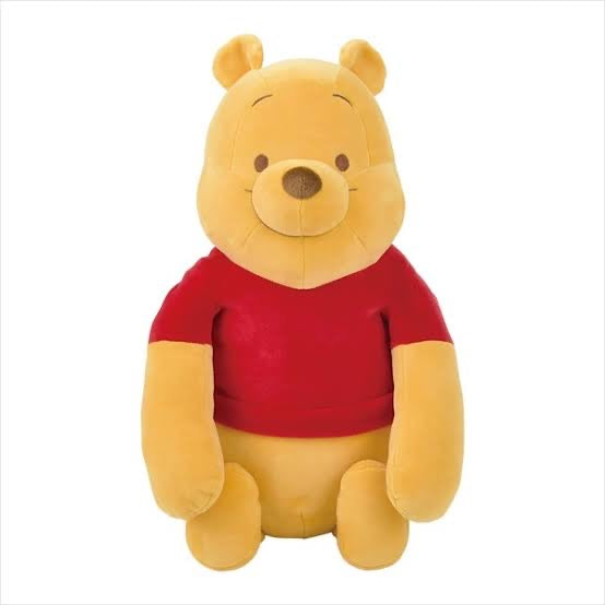 Disney|Mochi Hug腰/腹/背/腰负担减轻限定维尼/噗噗公仔/玩偶|约幅26×奥行18×高さ45cm