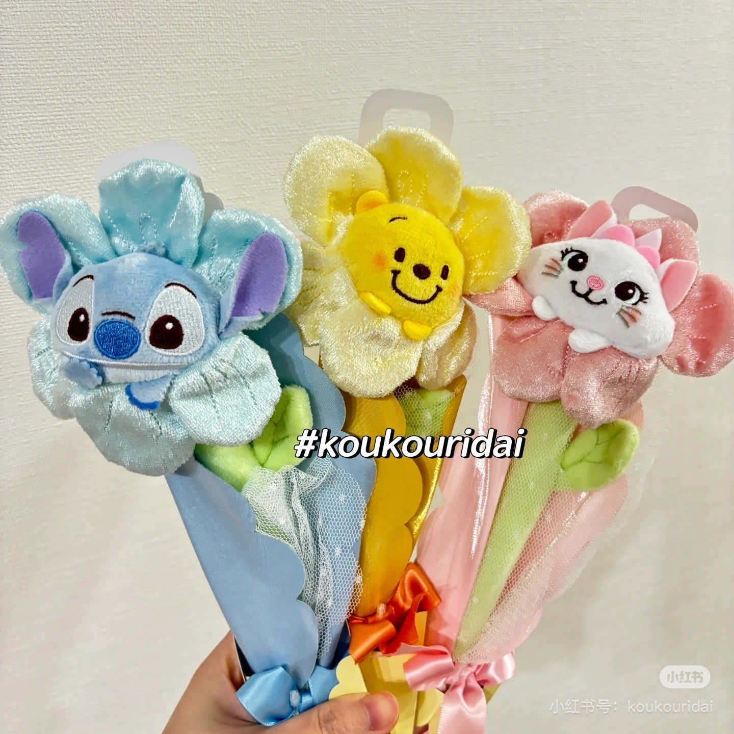 Disney|2024东迪复活节玩偶脸花束|約高さ25×幅10×奥行き3.5cm