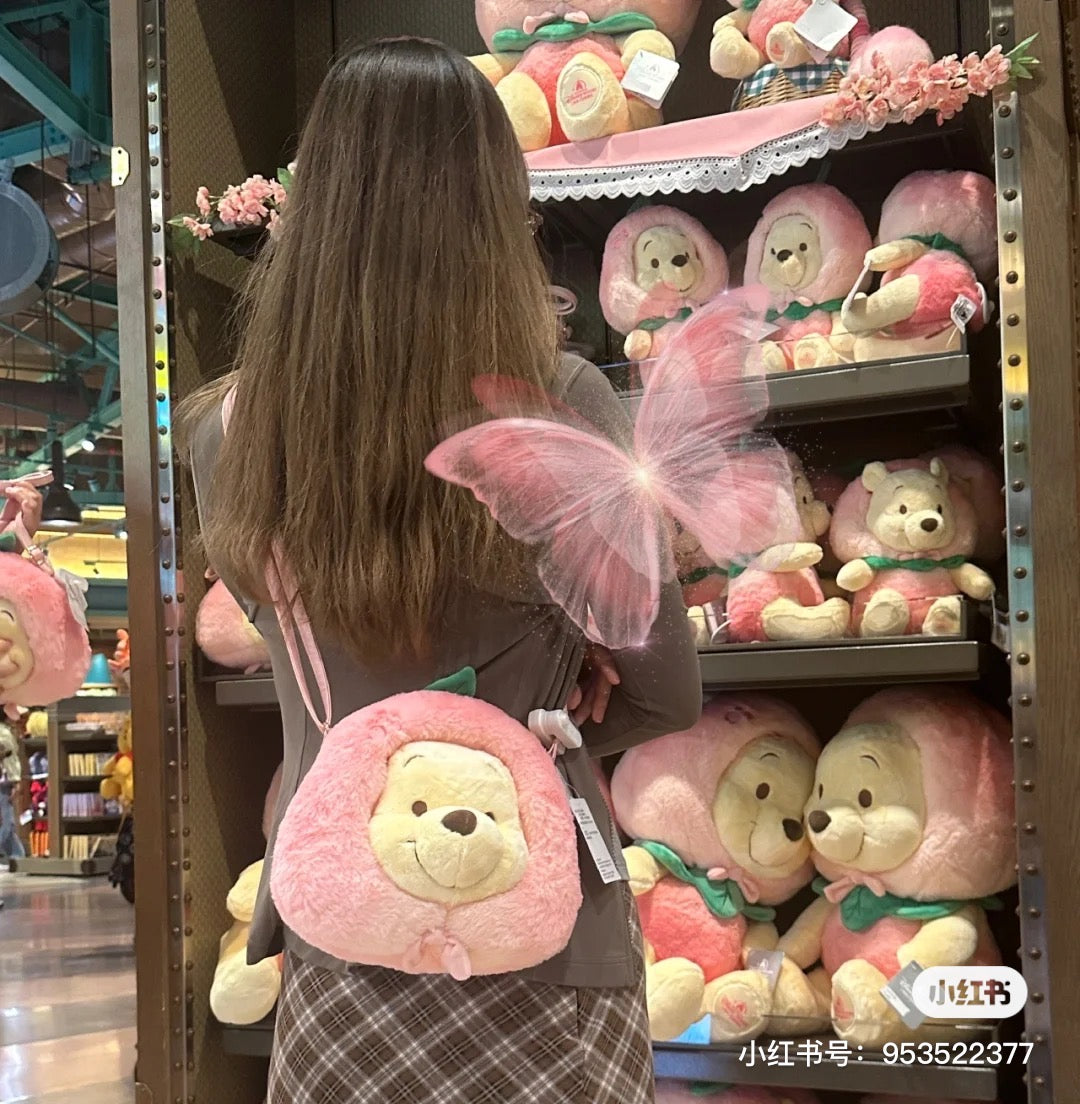 Disney SH|winnie the pooh超柔软mochi水蜜桃噗噗全系列