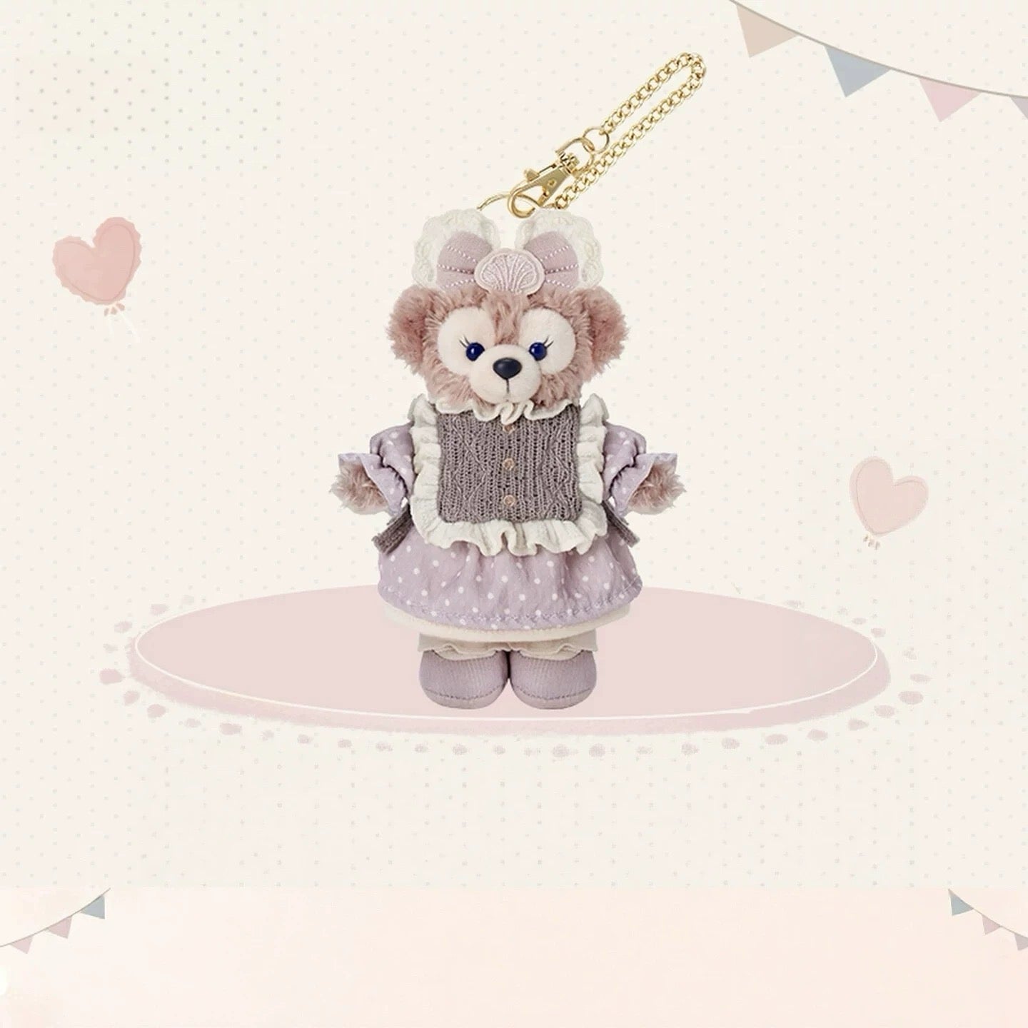 Disney SH|Duffy and friend Mascot Holder /Plush Keychain