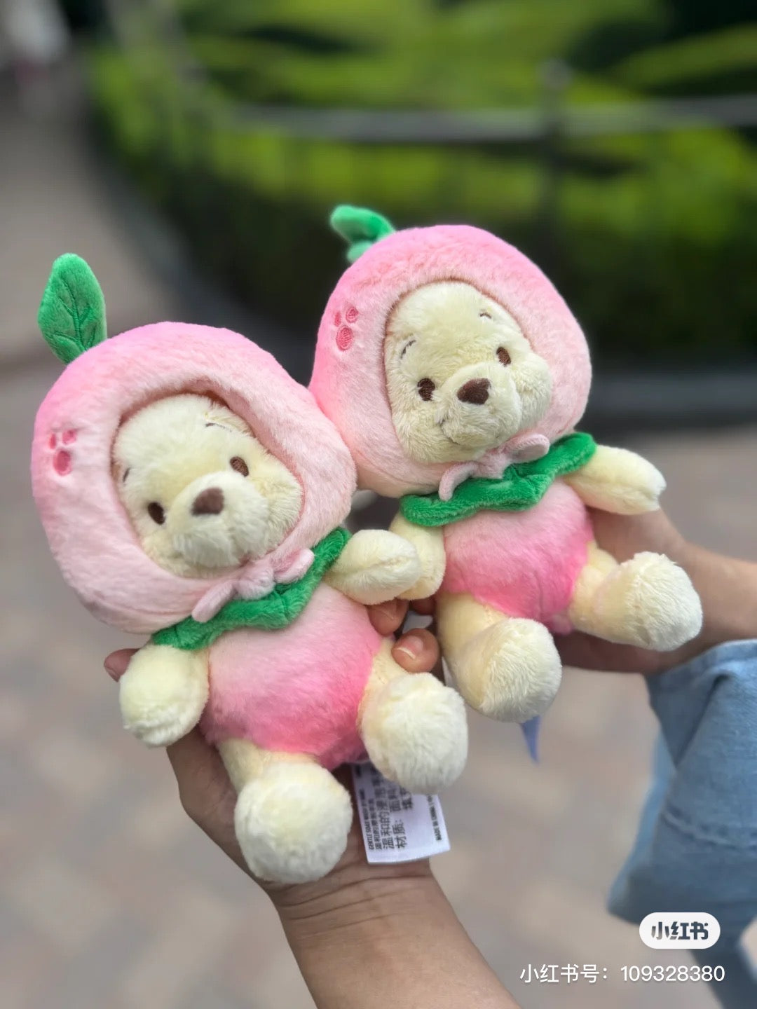 Disney SH|winnie the pooh超柔软mochi水蜜桃噗噗全系列