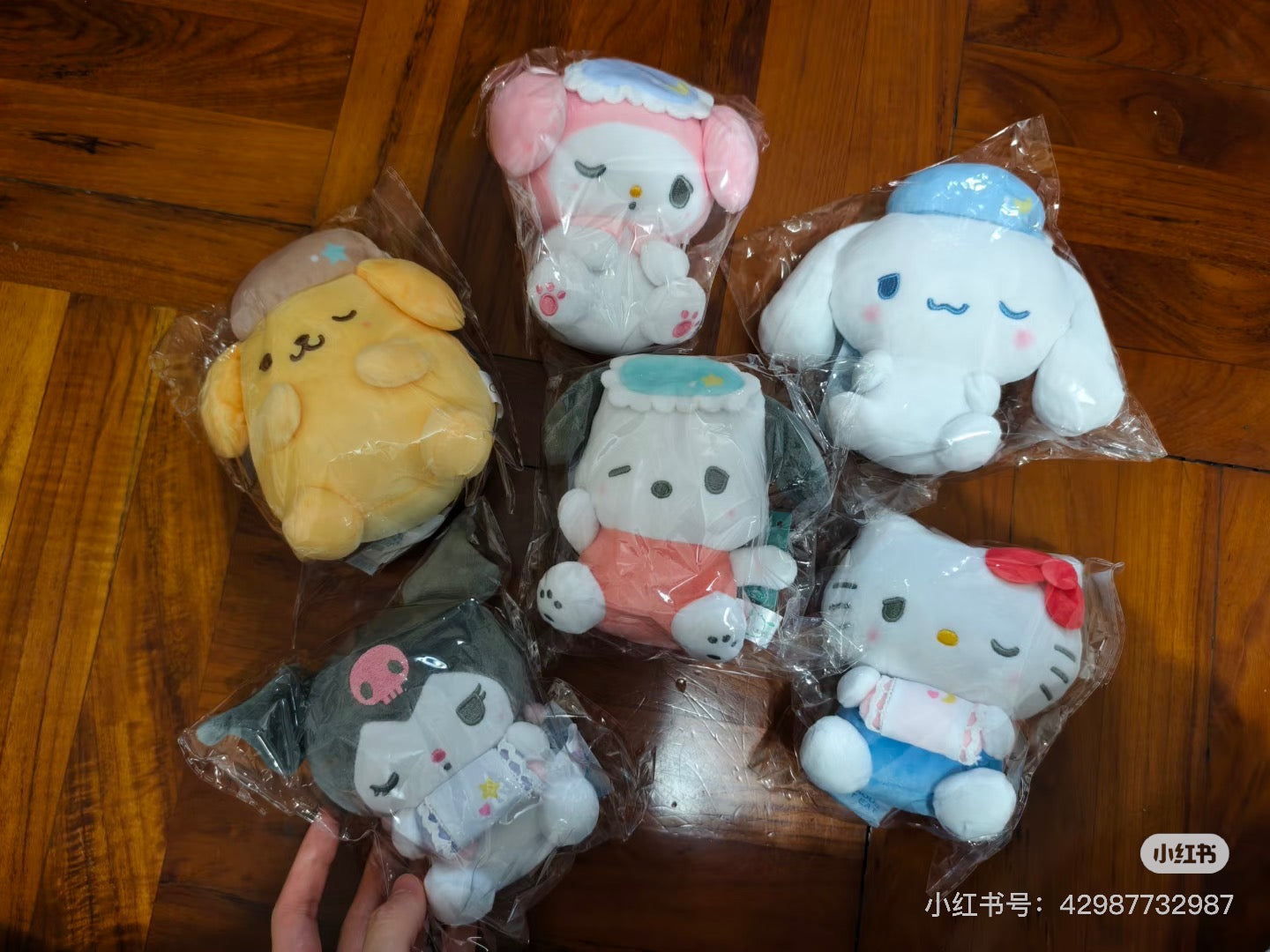 Sanrio|Crux pajamas Plush Dolls/Plush Toy|150×160×80mm approx.