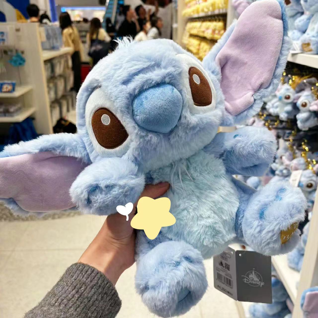 Disney迪士尼|限定超软萌金标史迪奇玩偶/公仔