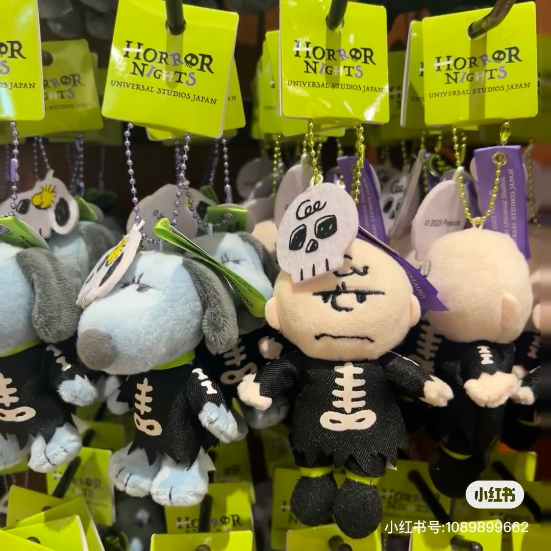 Snoopy|usj万圣节限定查理小挂件/衣服会夜光