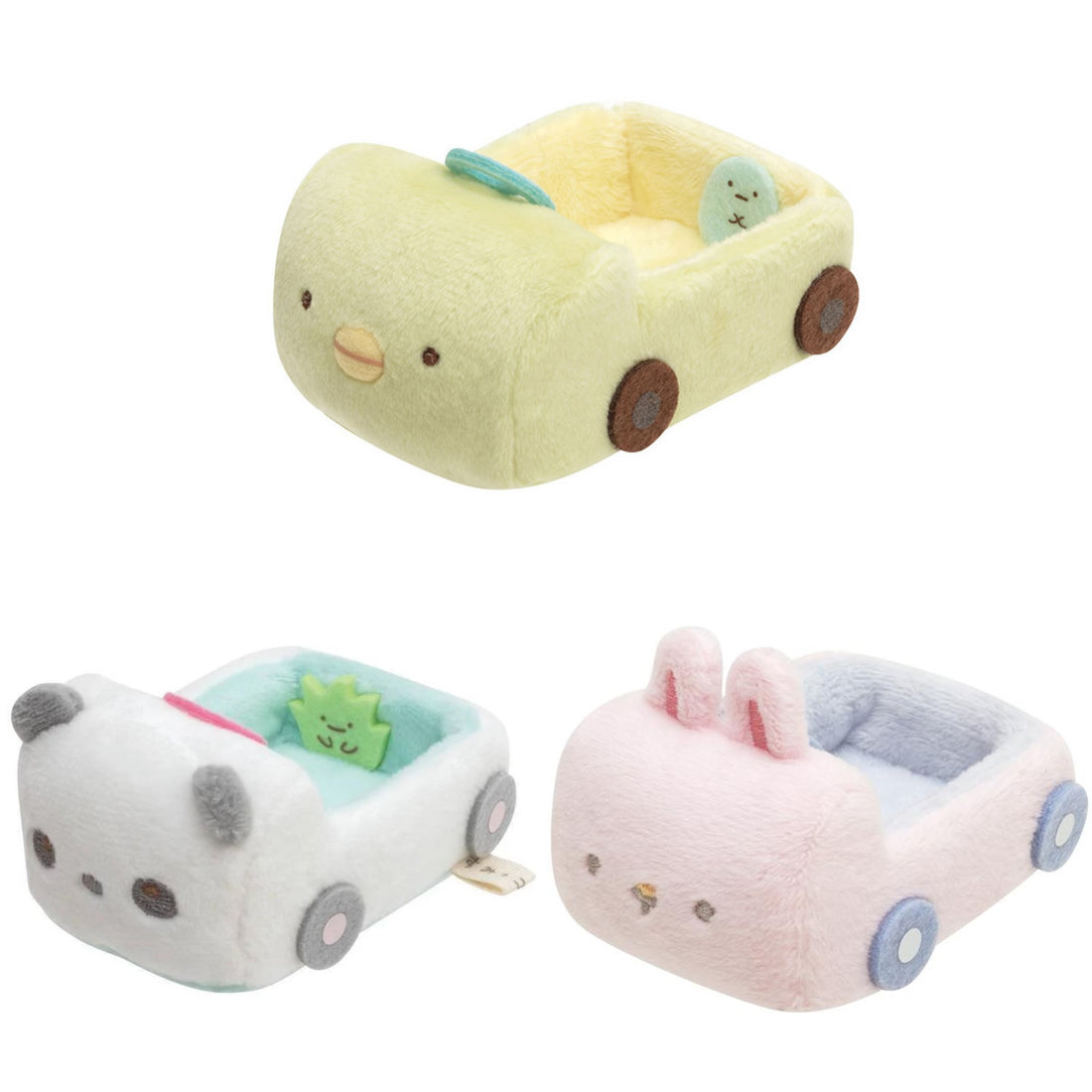 Sumikko gurashi|Animal Park Plush Car |SS /H45×W55×D85mm approx.