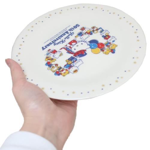 Sanrio|50周年限定Hello Kitty一直在你身边系列餐盘|约200×20mm