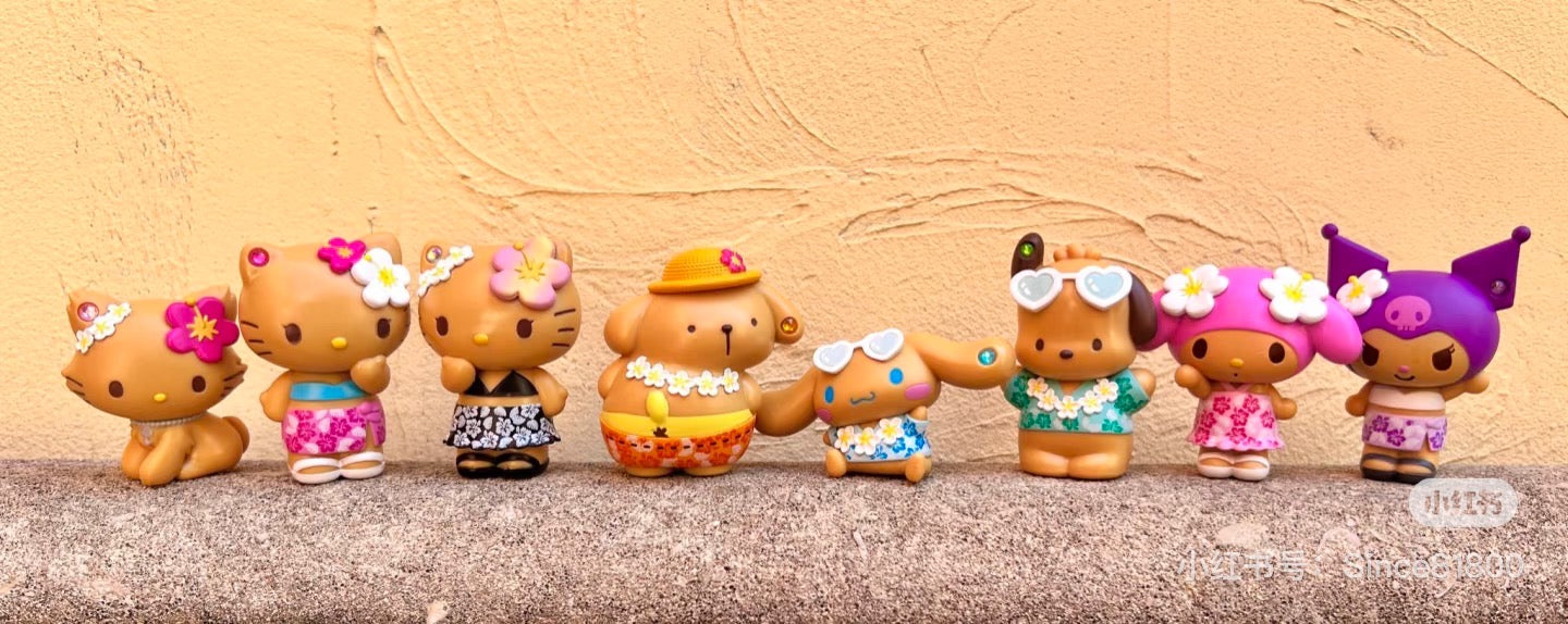 【limit 2】Sanrio|Endless Summer Vacation Secret Mascot mystery bag/blind box/All 8 types|1pcs