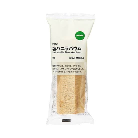 Muji|伯爵红茶/抹茶/芝士味年轮蛋糕条|1枚