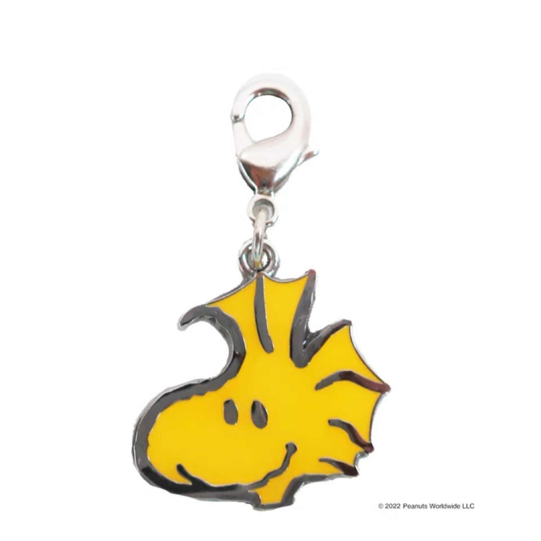 Snoopy史努比|Peanuts Tiny Metal Charm - Woodstock 糊涂塌客金属拉链扣扣|约H7.5×W3.5×D0.3cm