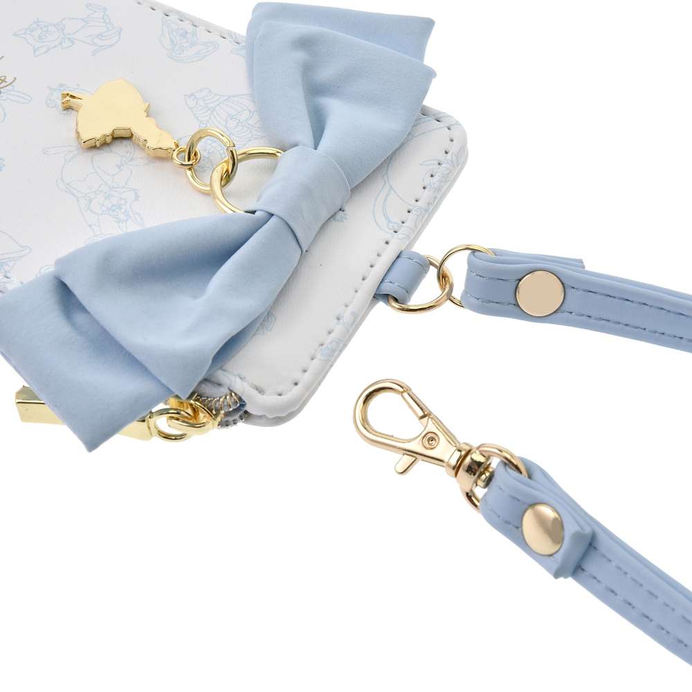 Disney|爱丽丝梦游仙境Alice Sweet Garden甜蜜花园茶会特辑超美水色公主吊坠大蝴蝶结卡包式零钱包