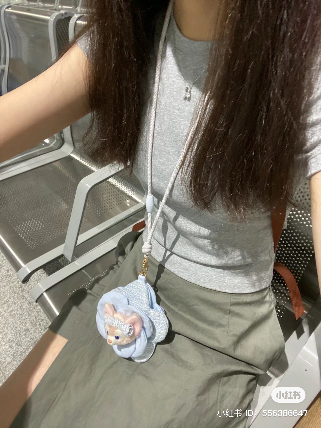 Disney SH|春日达菲和朋友们系列小香风贝儿花朵卡包/零钱包/耐装/可挂脖/改造包挂/斜挎包等
