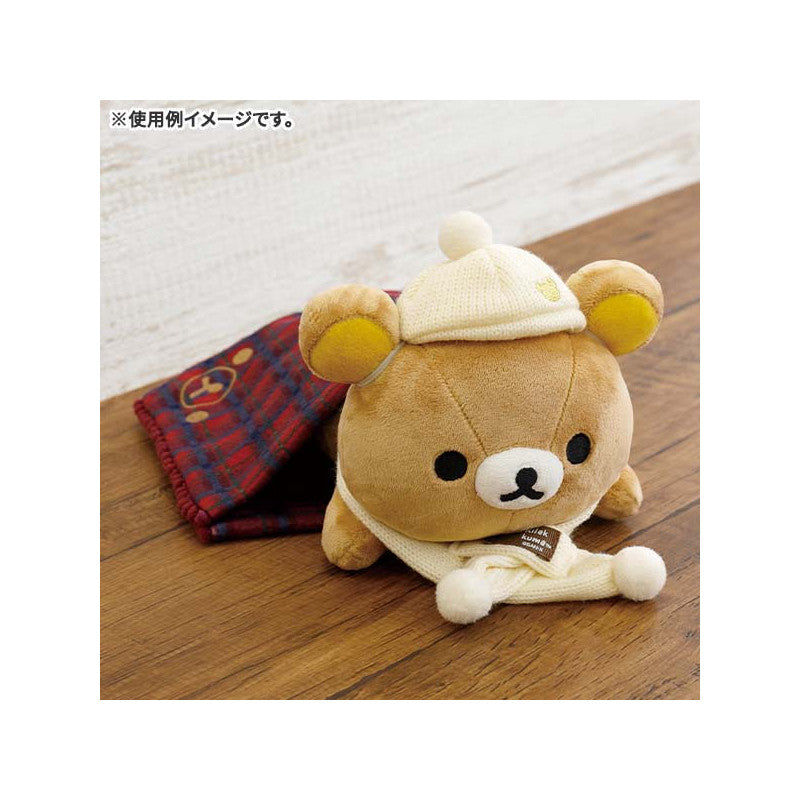 Rilakkuma轻松熊|晚安睡梦系列趴趴骨架轻松熊公仔/手脚可以摆姿势/可趴可坐可站|约120 x 150 x 220 mm