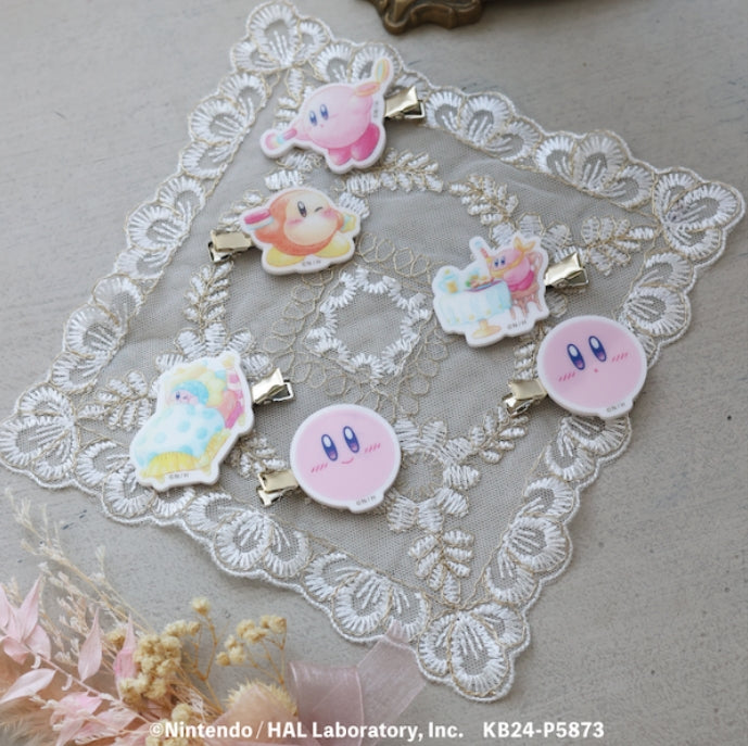 Kirby星之卡比|快乐早晨可爱发夹/前发夹|约H40×W40×D5mm