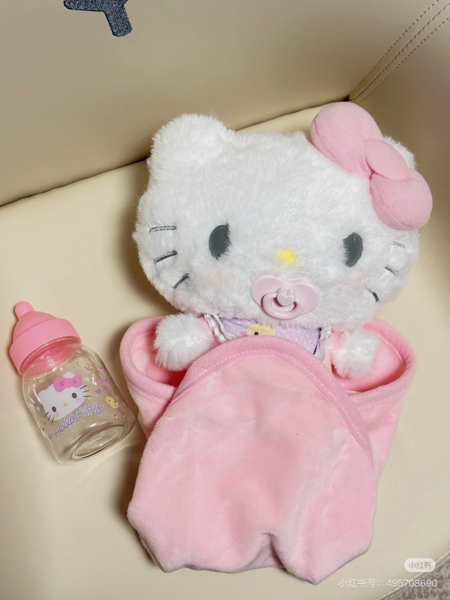 Sanrio|Baby Cuddle Care Plush Dolls/Plush Toy Set|29×10×23cm approx.