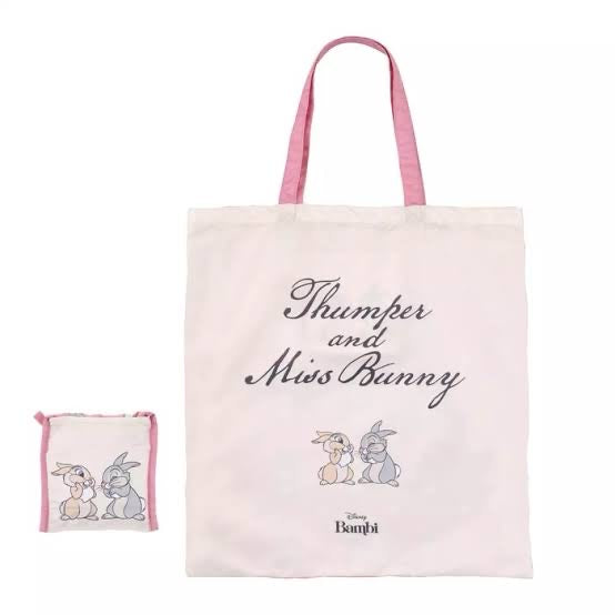 Disney迪士尼|桑普可折叠购物袋/环保袋/购物包/正反都可爱|约縦48×横43×厚み0.5(cm)