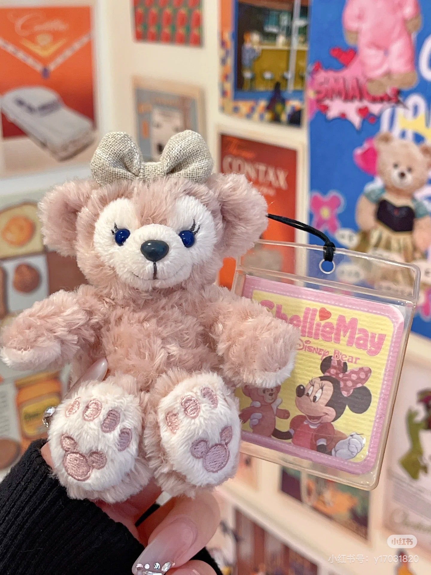 Disney迪士尼|可爱角色坐姿毛绒挂件/裸挂|高约14cm