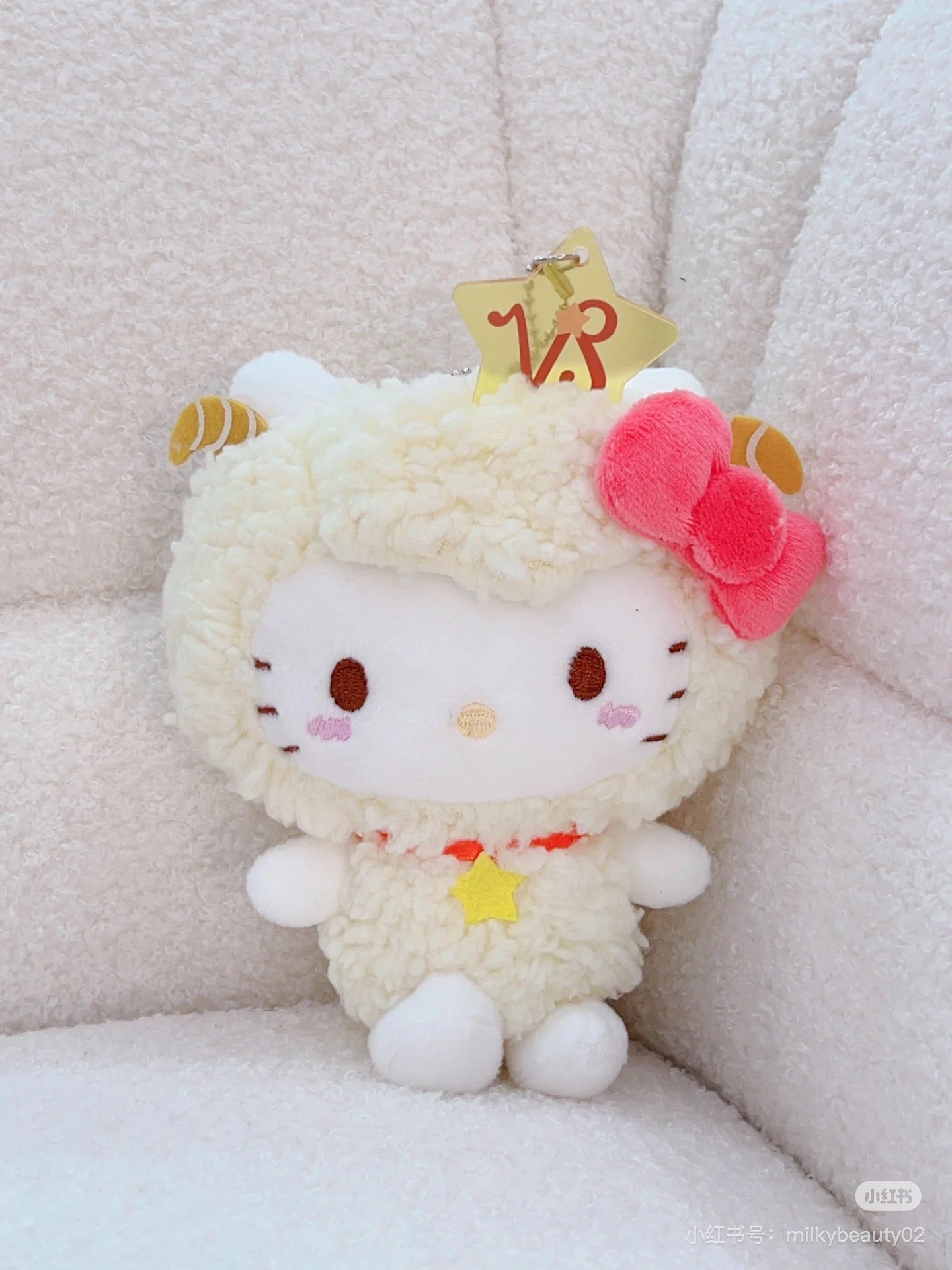 Hello Kitty|Avail 50th anniversary 12 Constellations Mascot Holder /Plush Keychain