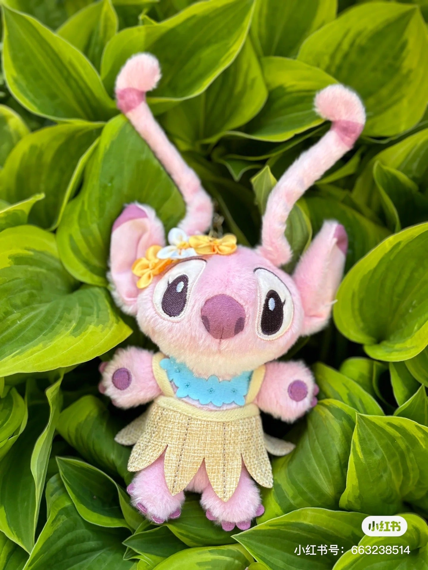 Disney SH|夏日舞动系列史迪奇/安琪/小金穿草裙挂件/包挂