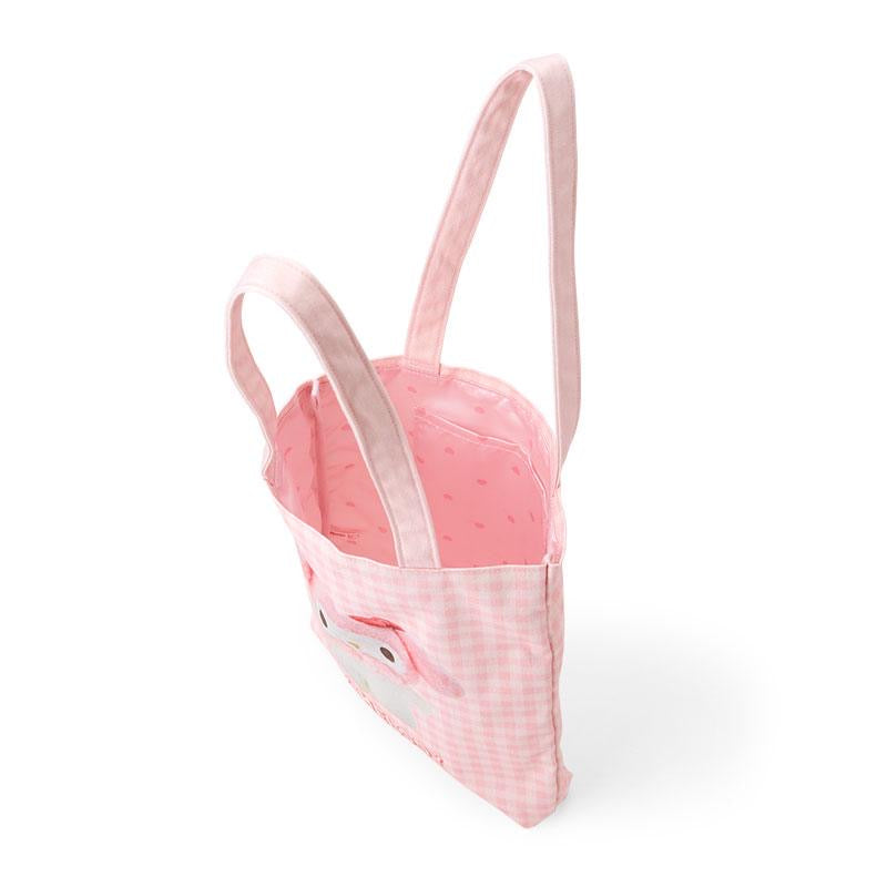 Sanrio| Tote Bag - Pitatto Friends Photo多巴胺格纹系列可爱角色帆布包|约29×5×32cm