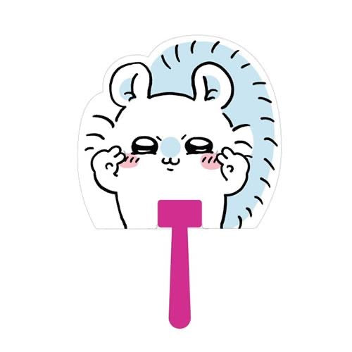 Chiikawa 吉伊卡哇|超可爱角色大脸扇子|约H268×W185×D3mm