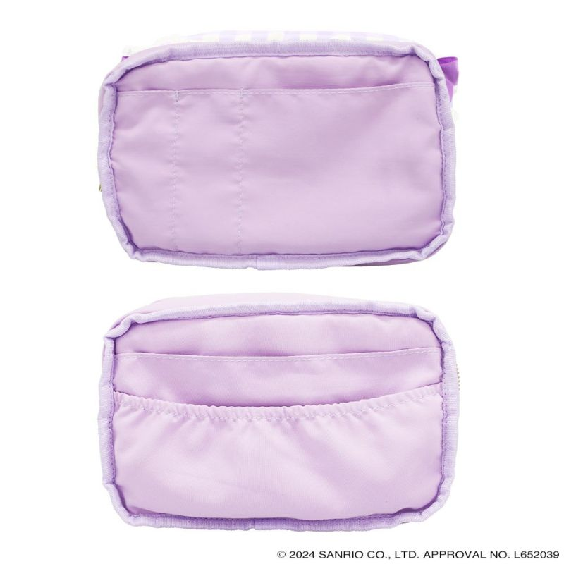 Sanrio|Kuromi Lolita Cosmetic Pouch|21.5×8×14cm approx.