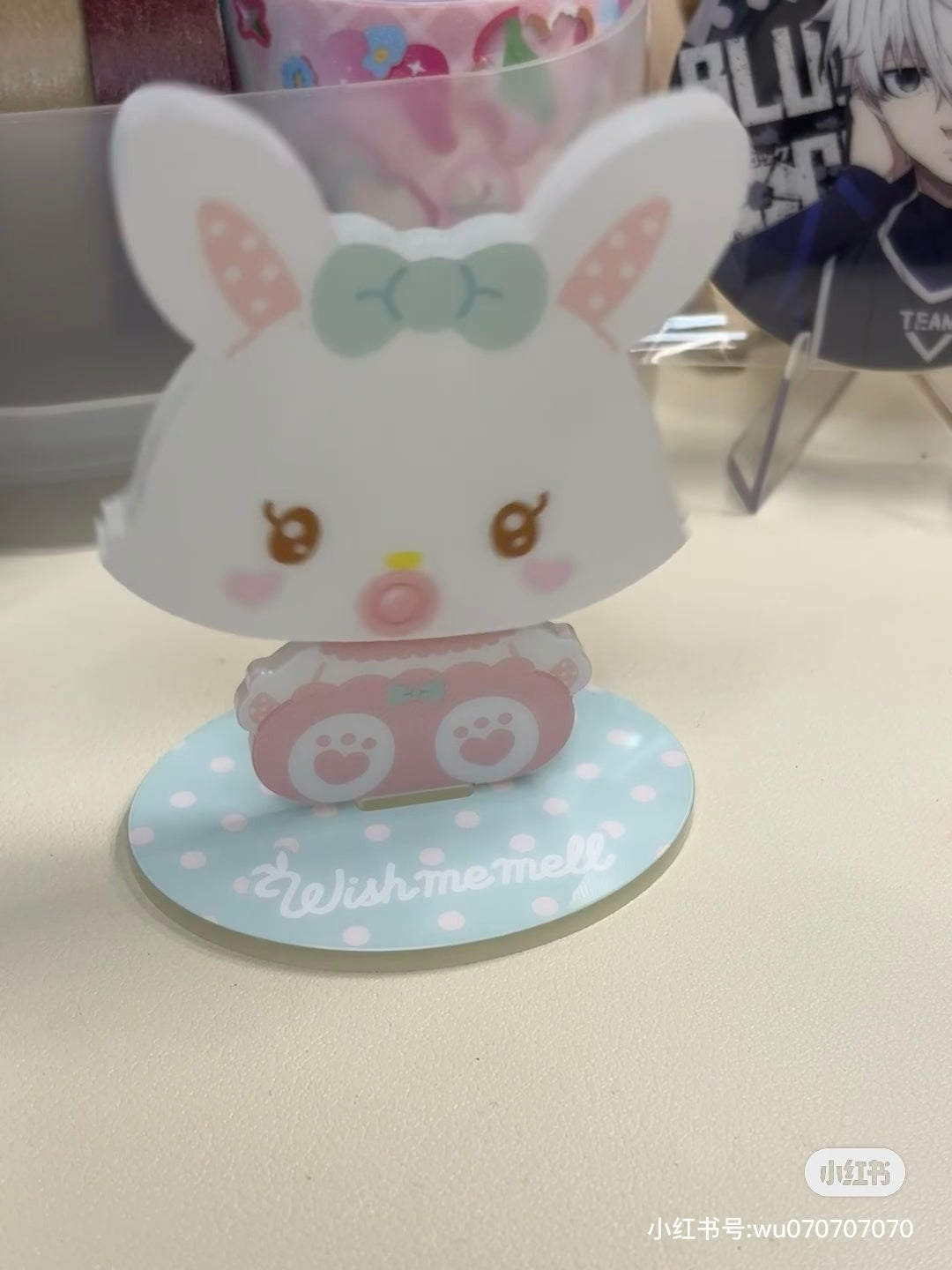 Sanrio三丽鸥|Secret Swaying Acrylic Stand Baby - Blind Box秘密系列摇摇乐吃奶嘴宝宝亚克力立牌盲盒/全8种/可以摇头|1枚入