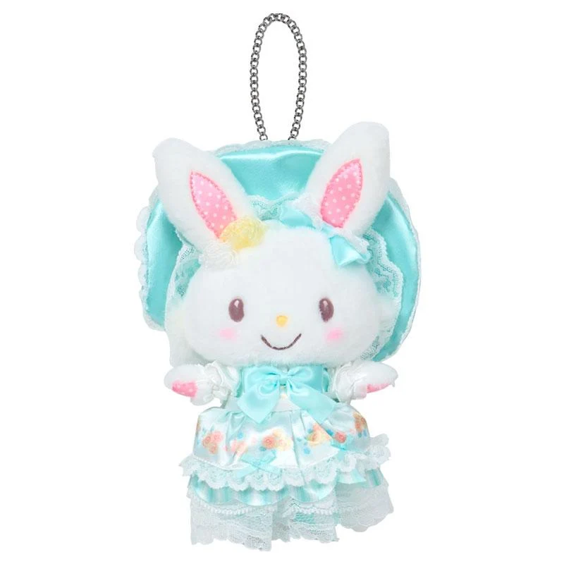 Sanrio|Fairy Tale Party Frills Lace Dress Mascot Holder /Plush Keychain|80×30×15mm approx.