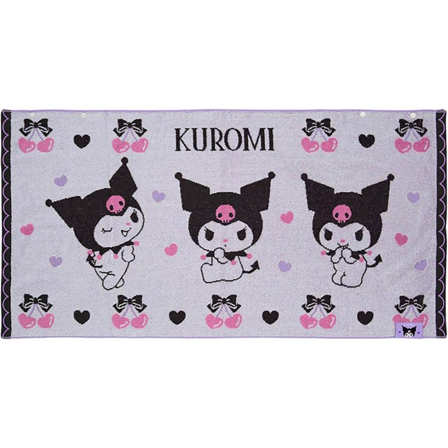 Sanrio|100% cotton Snap Bath Towel|31.0 x 24.0 x 4.2cm approx.