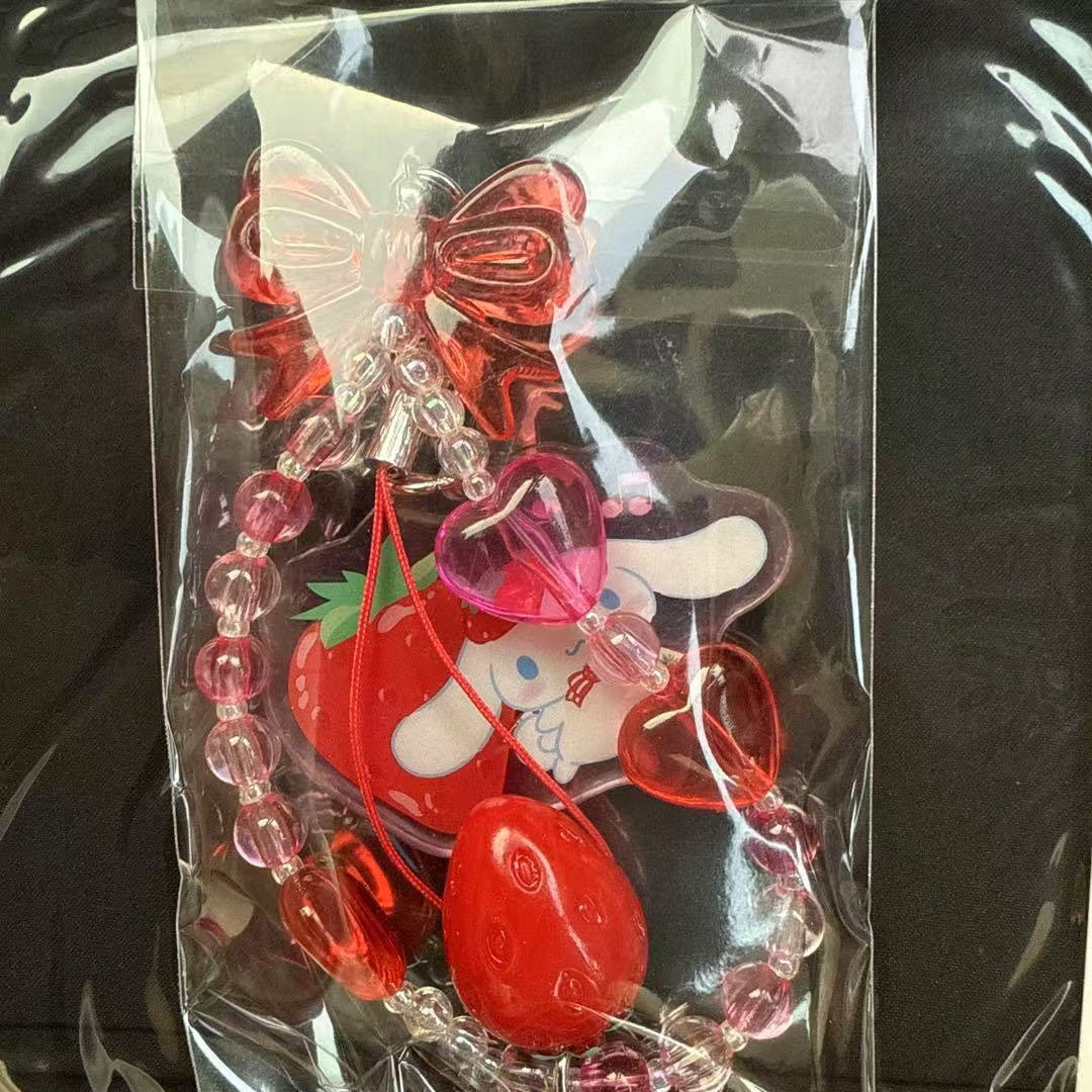 Sanrio|Ichigo Shimbun 50th Anniversary Characters Secret Strap mystery bag/blind box/All 8 types|1pcs