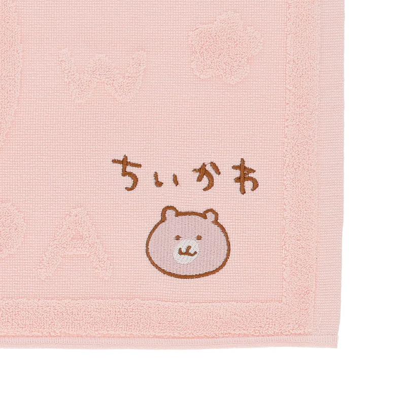 Chiikawa 吉伊卡哇|Embroidery Jacquard Mat抗菌抑菌防臭100%棉刺绣浴巾/浴垫/毛巾|约H450 x W600mm