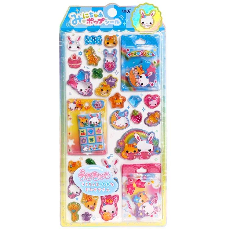 Q-LiA|heisei Crux Miniature Pop Sticker|200×95×7mm approx.