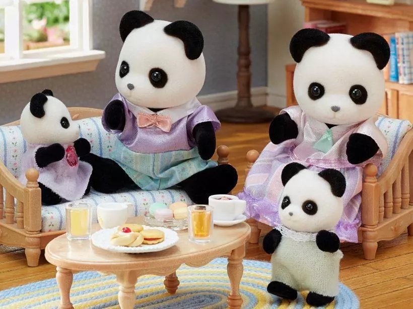 SylvanianFamilies|Pookie Panda Family-5529