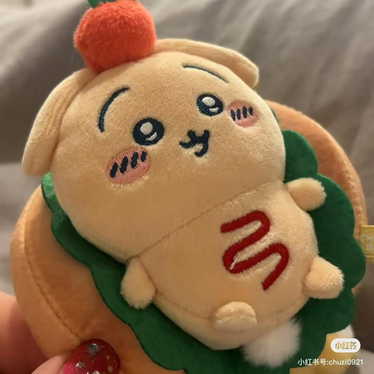 【limit 1】chiikawa|Bakery Sandwich Mascot Holder /Plush Keychain|H120 x W100 x D70mm approx.