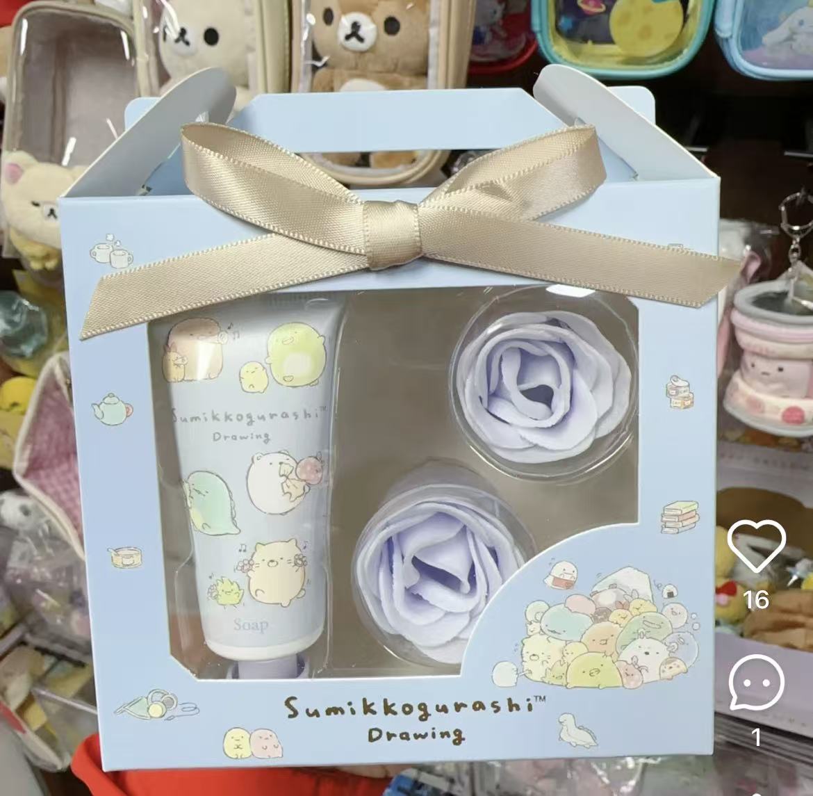 Sumikko gurashi|Character Mix Gift Item Flower Box Gift Set|H134 x W120 x D70mm approx.