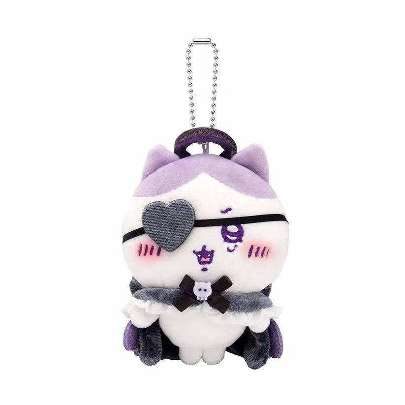 【limit 1】chiikawa|Angel & Demon Mascot Holder /Plush Keychain|H120 x W80 x D70mm approx.