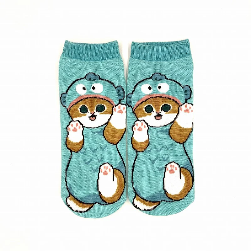 Mofusand|Sanrio × Mofusand Ankle Socks|Ladies 23-25cm