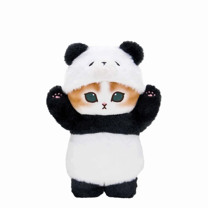 Mofusand|Stuffed Plush Toy (SS)鲨鱼猫扮演动物系列毛绒站姿玩偶/公仔/ss号|约180×130×90mm