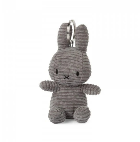 Miffy|ECO Corduroy Mascot Holder /Plush Keychain|10 cm – 4″ approx.
