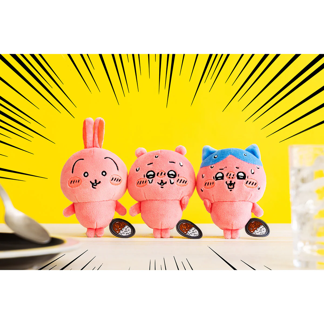chiikawa|Super Spicy Mascot Holder /Plush Keychain|150×80×60mm approx.