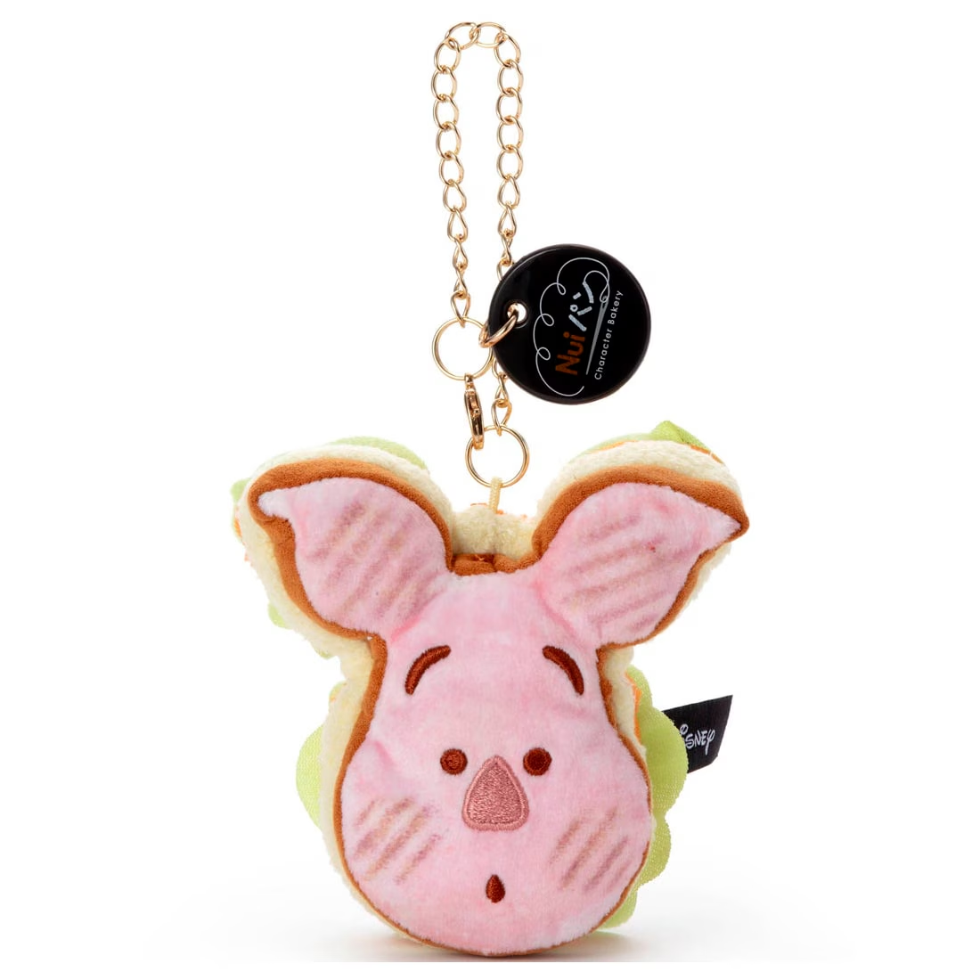 Disney|Nui Bread Sandwich Mascot Holder /Plush Keychain| 90×185×55mm approx.