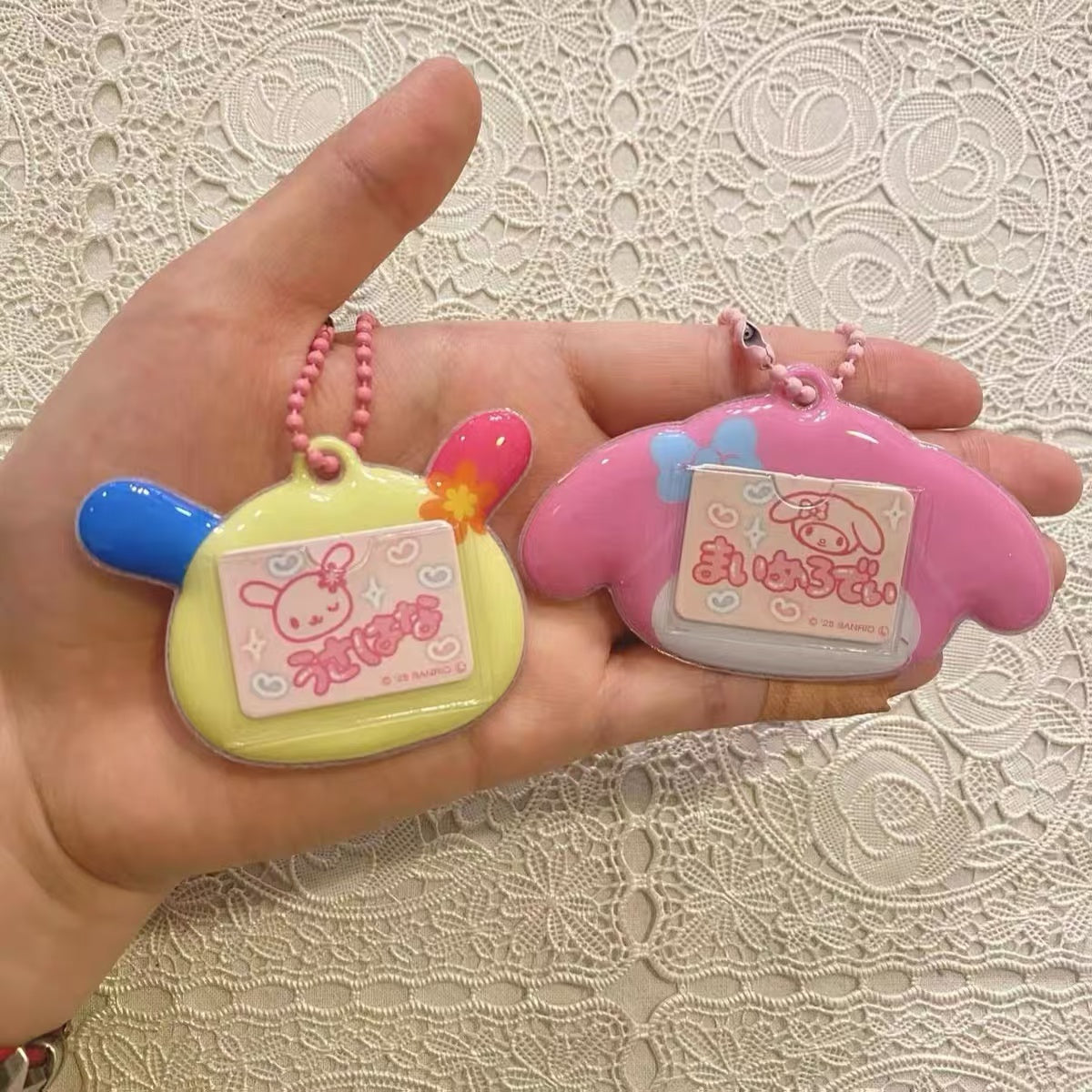 Sanrio| Characters Trading Name Badge Keychain mystery bag/blind box/All 8 types|1pcs