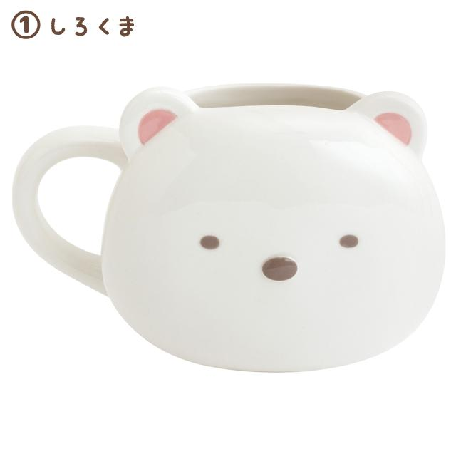 Sumikko gurashi|3D Porcelain Mug|85×Φ90mm approx.