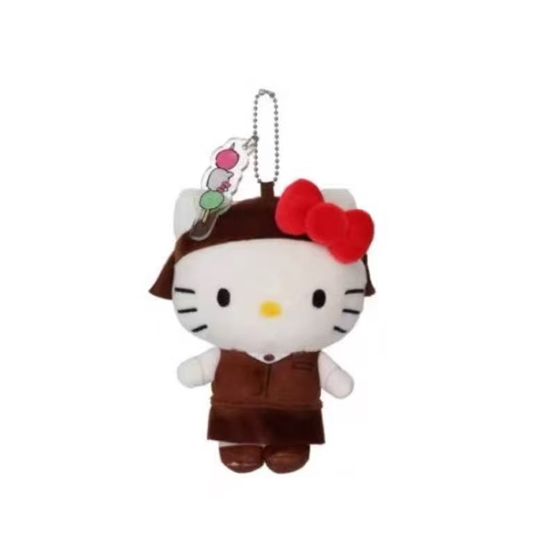 Hello Kitty|avail food Mascot Holder /Plush Keychain