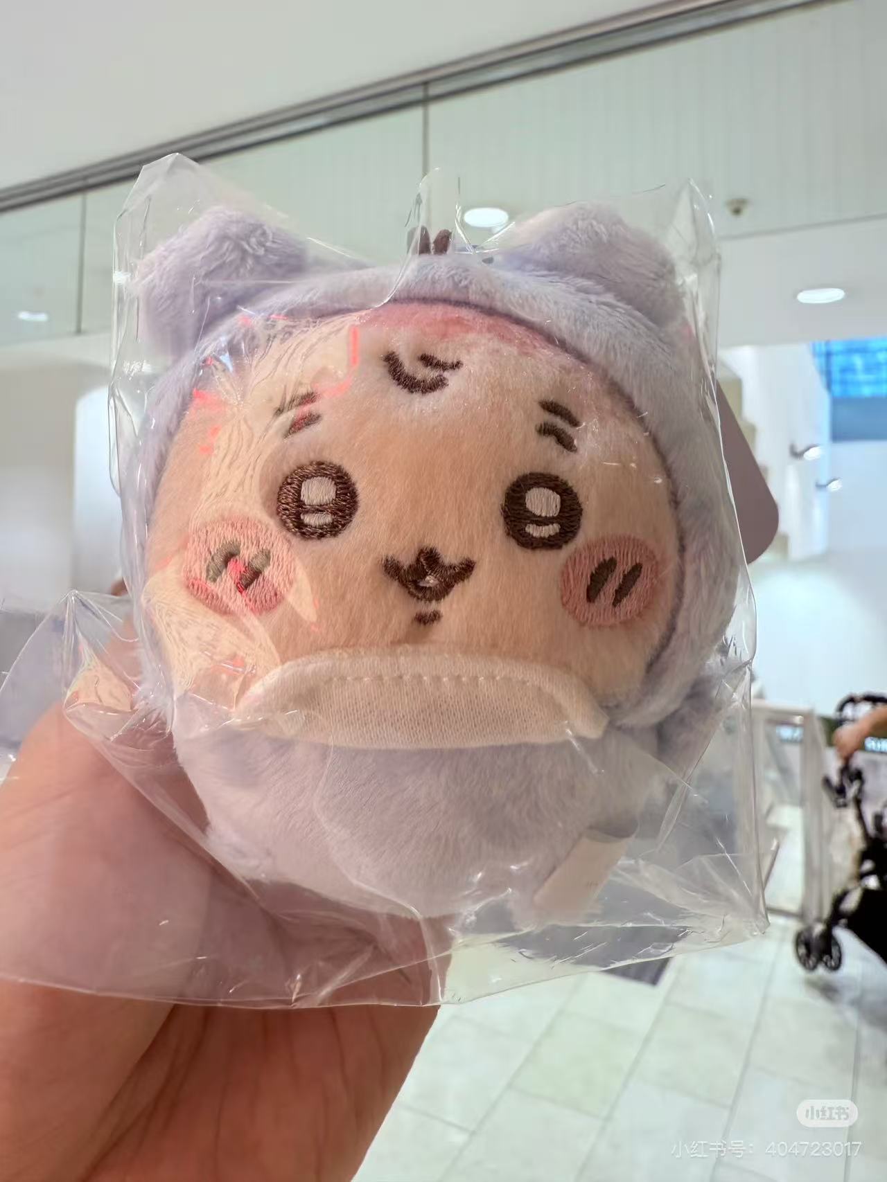 【limit 1】chiikawa|Chiikawa Baby Mascot Holder /Plush Keychain|H100×W80×D50mm approx.