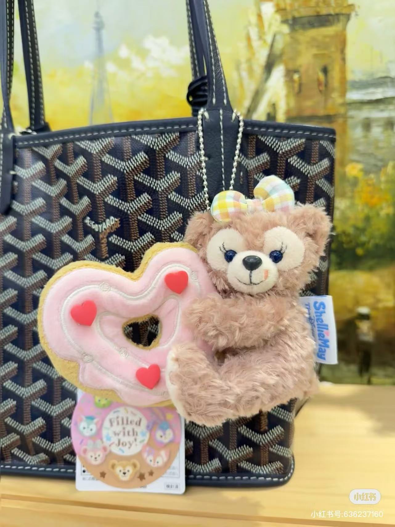 【limit 1】Disney|Duffy and Friends Donut Mascot Holder /Plush Keychain
