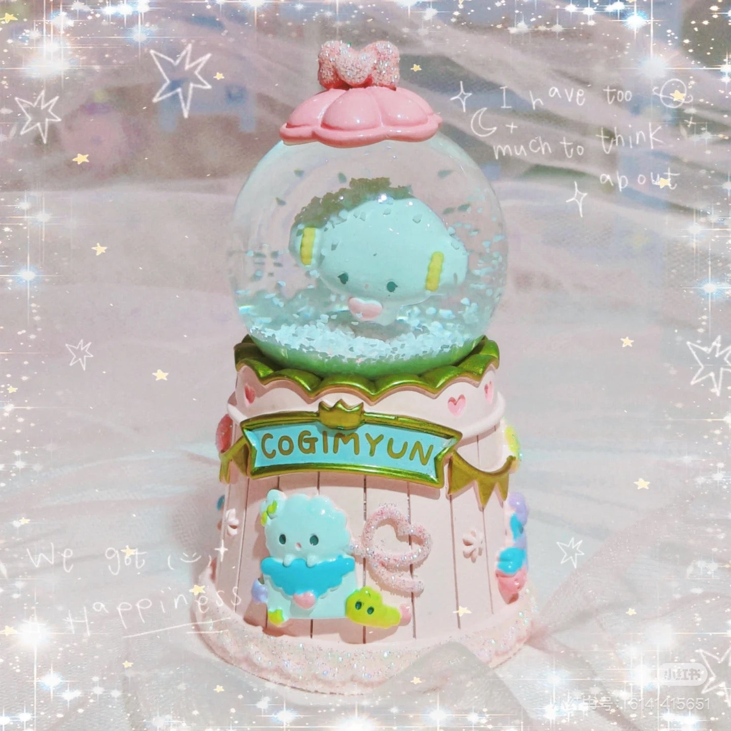 Sanrio三丽鸥|Snow Globe (S) 2024年圣诞限定可爱角色小号水晶球|约5.5×5.5×9.5cm